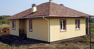 Одноэтажный дом из панелей под ключ в Уссурийске - Строй-Сср от 134758 рублей